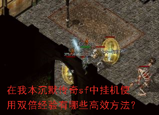 在我本沉默传奇sf中挂机使用双倍经验有哪些高效方法? 在我本沉默传奇sf中挂机使用双倍经验有哪些高效方法?