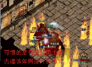 可惜的是有沃玛勇士苏古道该如何提升实力? 可惜的是有沃玛勇士苏古道该如何提升实力?