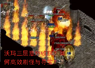 沃玛三层意外收获?如何高效刷怪与寻宝? 沃玛三层意外收获?如何高效刷怪与寻宝?