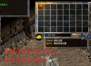 热血传奇白日门龙人具体位置在哪里? 热血传奇白日门龙人具体位置在哪里?