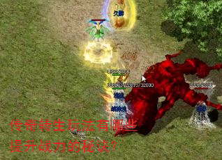 传奇转生玩法有哪些提升战力的秘诀? 传奇转生玩法有哪些提升战力的秘诀?