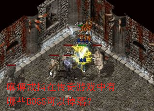 麻痹戒指在传奇游戏中有哪些BOSS可以掉落? 麻痹戒指在传奇游戏中有哪些BOSS可以掉落?