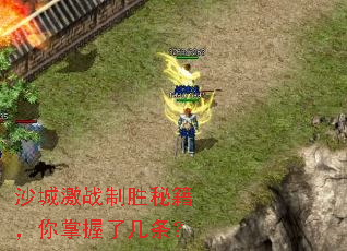 沙城激战制胜秘籍,你掌握了几条? 沙城激战制胜秘籍,你掌握了几条?