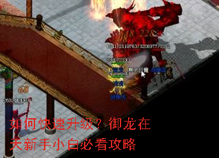 如何快速升级?御龙在天新手小白必看攻略 如何快速升级?御龙在天新手小白必看攻略