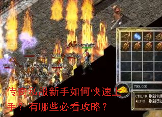 传奇私服新手如何快速上手?有哪些必看攻略? 传奇私服新手如何快速上手?有哪些必看攻略?