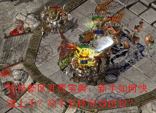 传奇新区开荒宝典:新手如何快速上手?高手怎样高效进阶? 传奇新区开荒宝典:新手如何快速上手?高手怎样高效进阶?