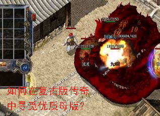 如何在复古版传奇中寻觅优质母版? 如何在复古版传奇中寻觅优质母版?