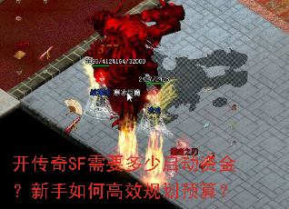 开传奇SF需要多少启动资金?新手如何高效规划预算? 开传奇SF需要多少启动资金?新手如何高效规划预算?
