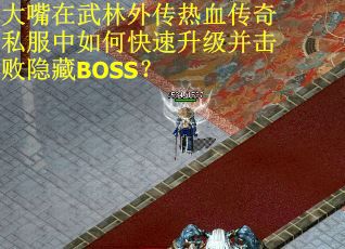 大嘴在武林外传热血传奇私服中如何快速升级并击败隐藏BOSS？