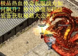 极品热血传奇私服战力如何飙升？秒升满级与顶级装备获取秘籍大公开？