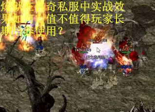 炼狱在传奇私服中实战效果如何？值不值得玩家长期培养使用？
