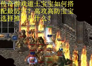 传奇游戏道士宝宝如何搭配最厉害？高攻高防宝宝选择推荐是什么？