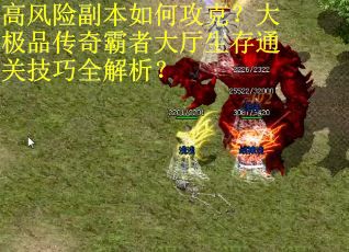 高风险副本如何攻克？大极品传奇霸者大厅生存通关技巧全解析？