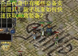 公益传奇中有哪些必备实用道具？新手玩家如何快速获取高效装备？