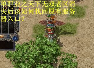 单职业之天下无双老区消失后该如何找回原有服务器入口？
